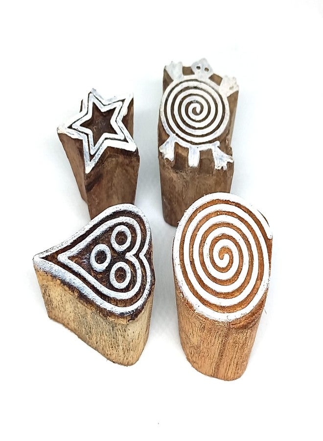 MasterLock B-G Wooden Printing Block Stamps Hand Carved (Size 1 To 1.5 Inch) Printing Blocks - Image 2